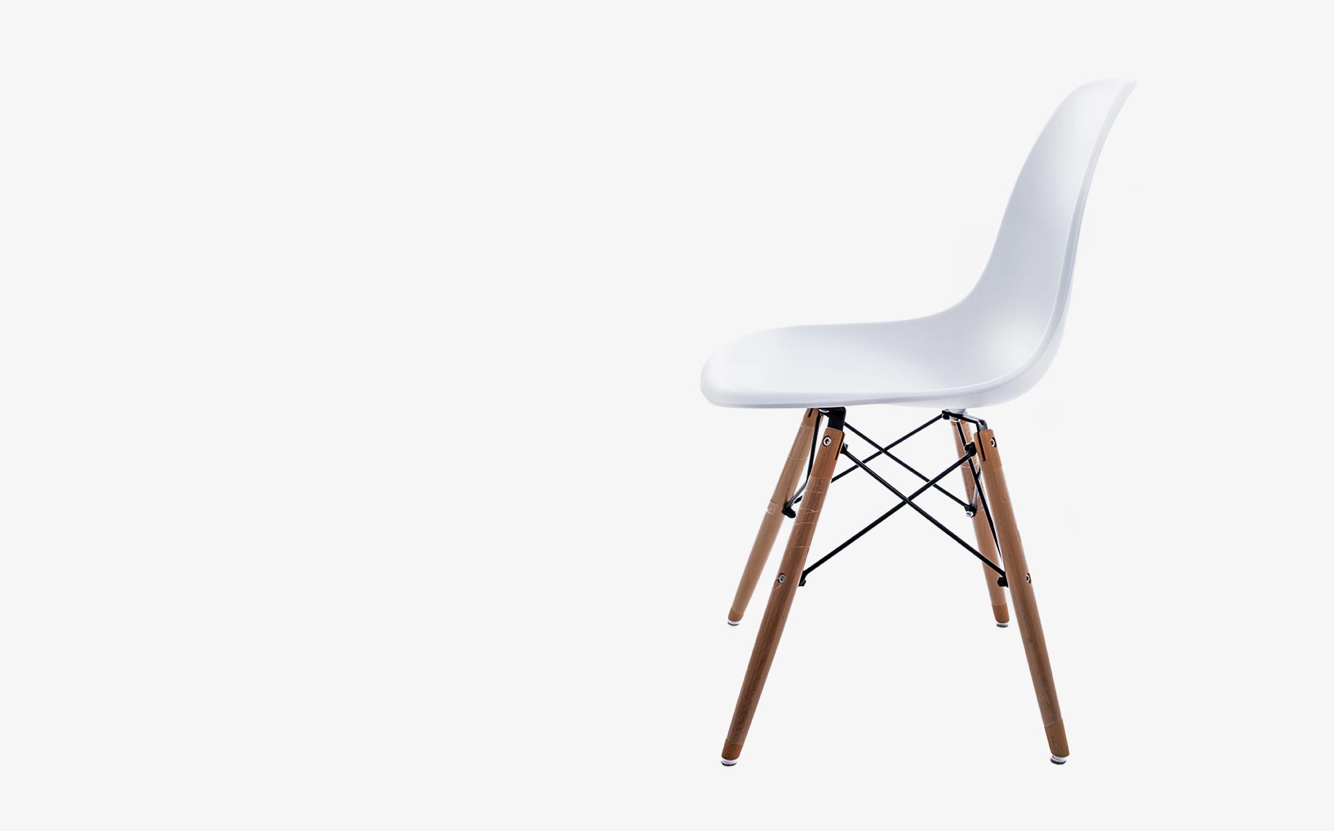 Älmo White<br/>Wooden Chair